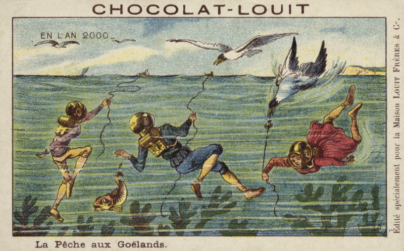 Fiskeri efter måger i år 2000 af French School