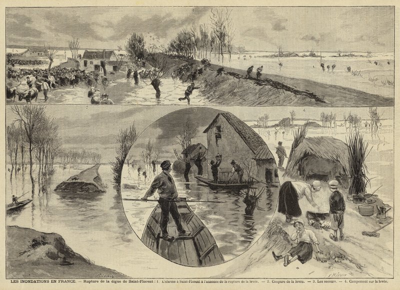 Oversvømmelser i Frankrig, 1897 af French School