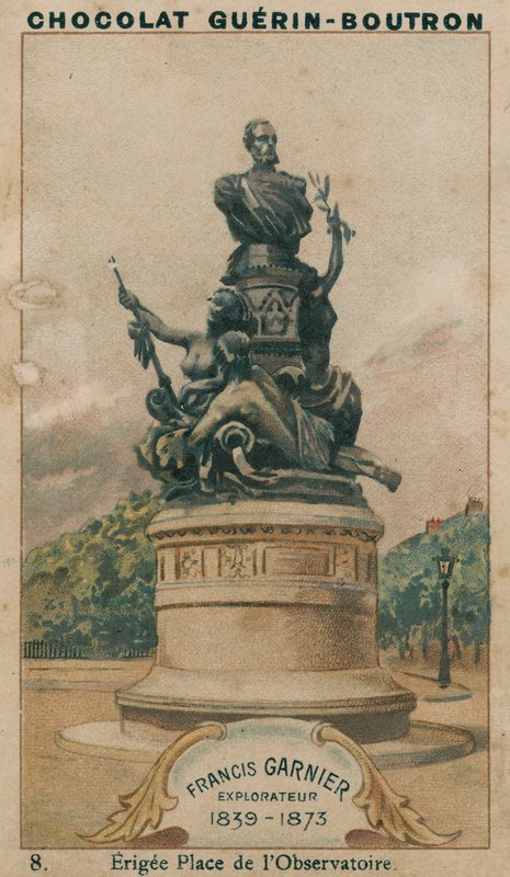 Francis Garnier, opdagelsesrejsende, 1839-1873, Erigee Place de lObservatoire af French School