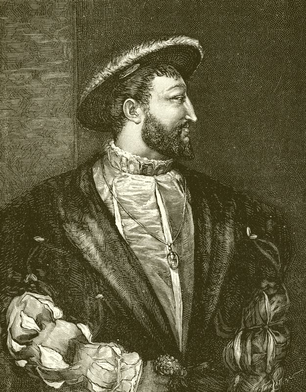 Frans I af Frankrig af French School