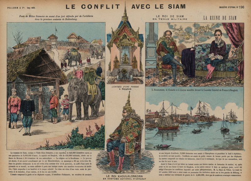 Franco-Siamese War, 1893dani af French School