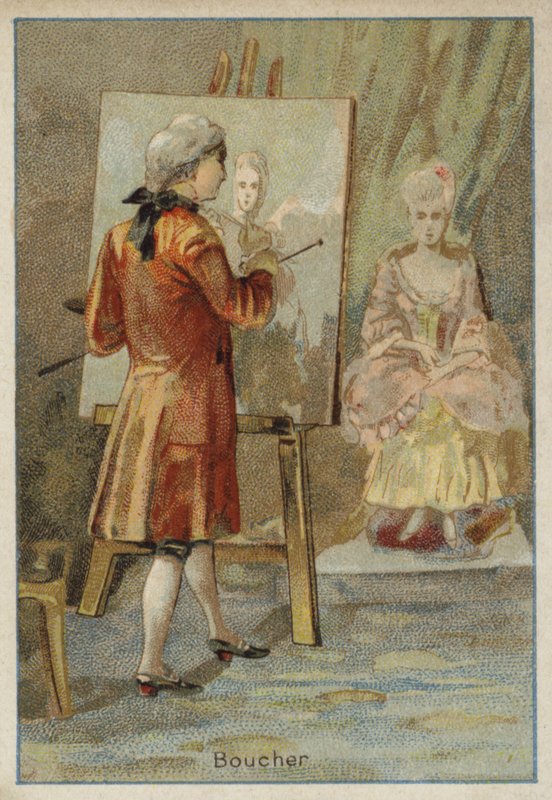 Francois Boucher, fransk maler af French School
