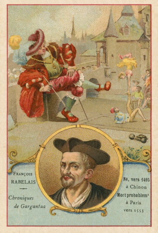 Francois Rabelais, fransk forfatter af French School