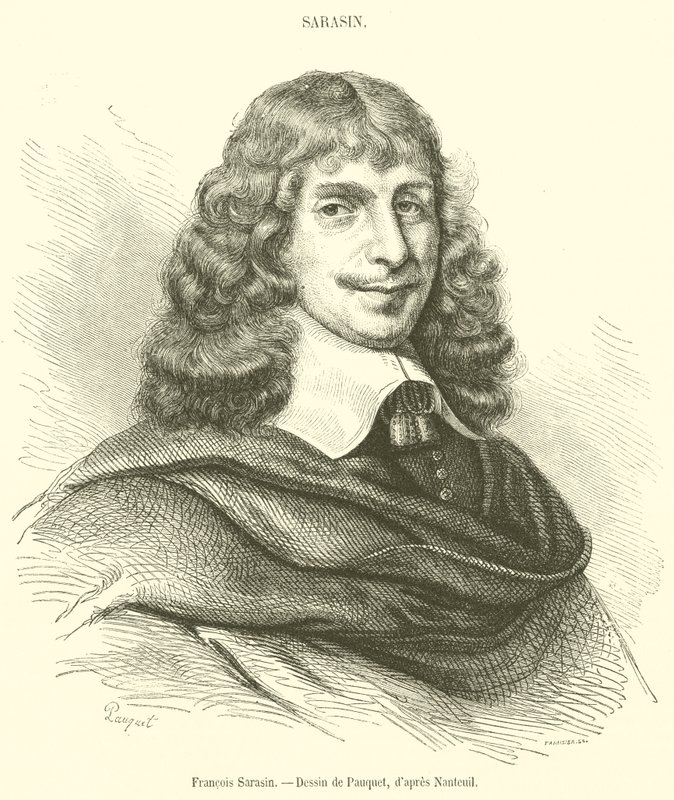 Francois Sarasin (gravering) af French School