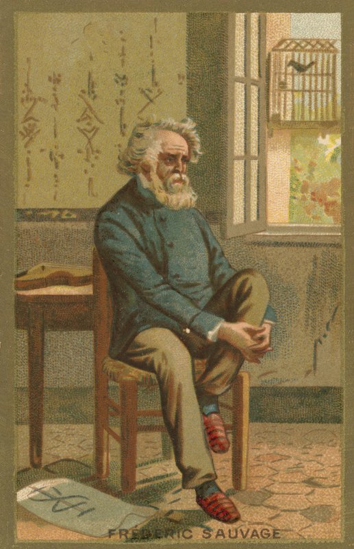 Frederic Sauvage, fransk bådebygger af French School