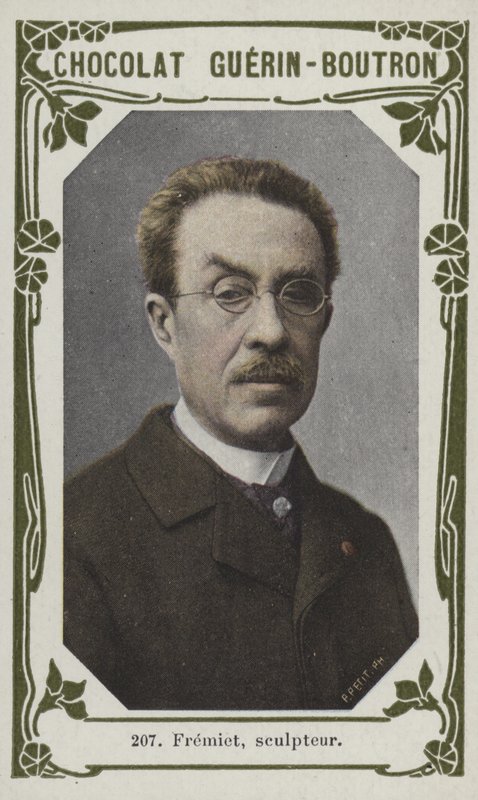 Fremiet, billedhugger (farvet foto) af French School
