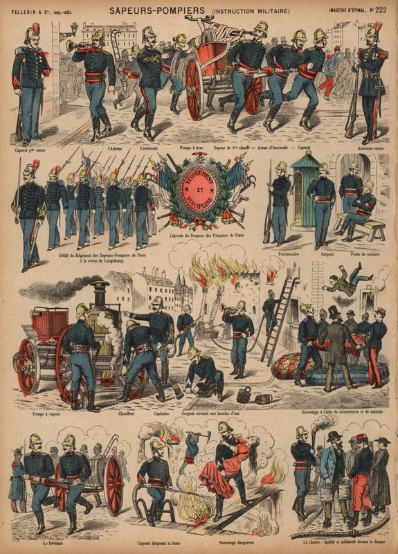 French Fire Brigadedani af French School