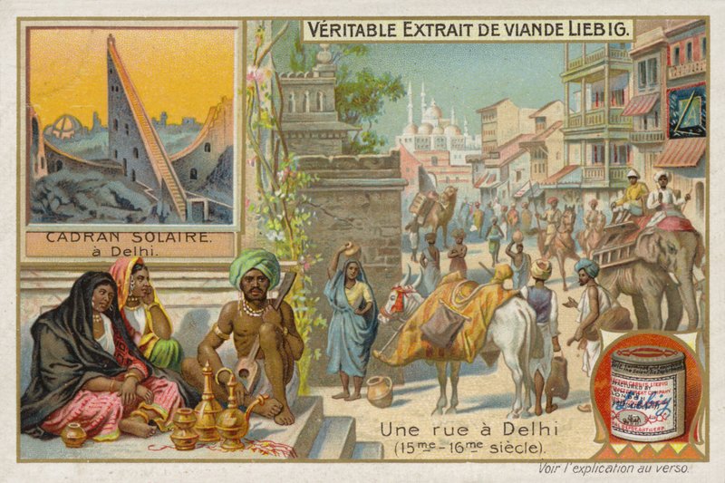 Fransk kødekstrakt (Bouillon), Indien af French School