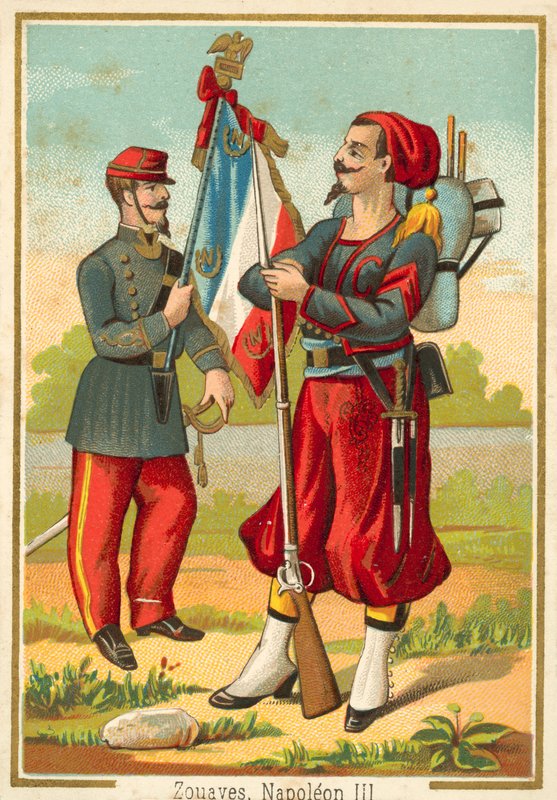 Franske zouaver fra Napoleon III