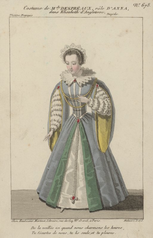 Den franske skuespillerinde Louise Allan-Despreaux i rollen som Anna i Elisabeth d