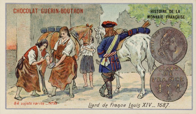 Fransk løgner fra Ludvig XIVs regeringstid af French School