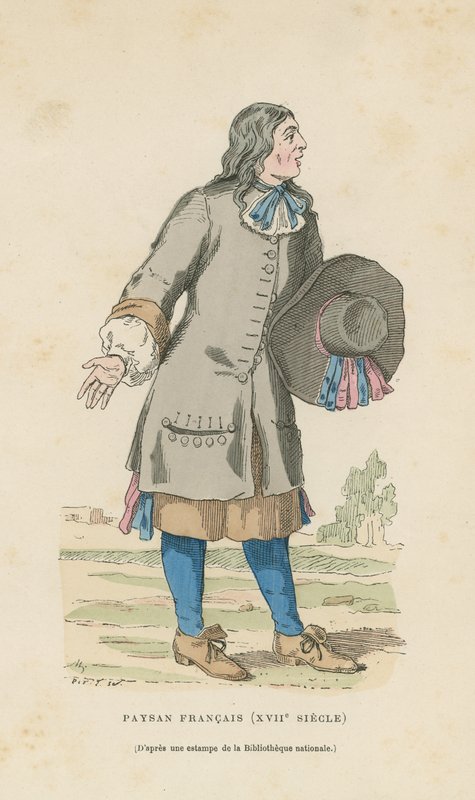 French peasant, 17th Century  af French School