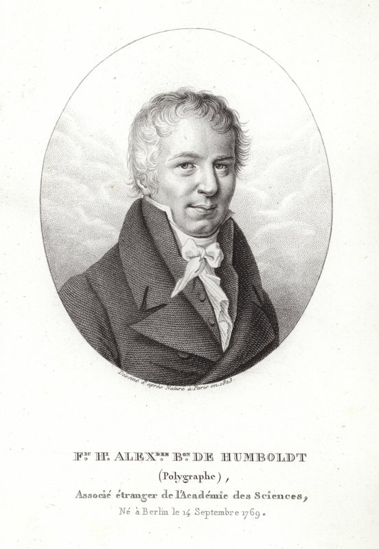 Friedrich Wilhelm Heinrich Alexander von Humboldt af French School