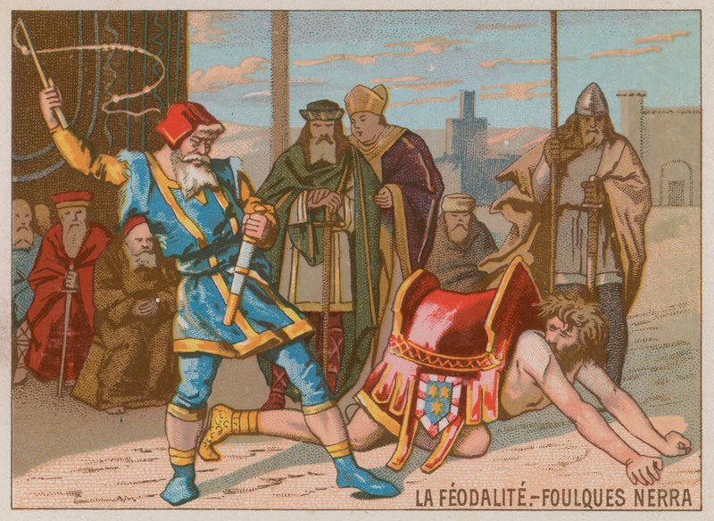 Fulk III som et eksempel på feudalisme af French School