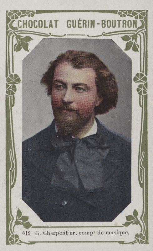 G Charpentier, musikkomponist (farvet foto) af French School