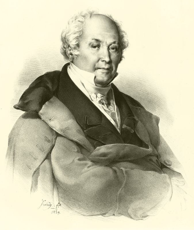 G Letierre, portræt af French School