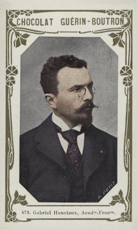 Gabriel Hanotaux, Academie-Francaise (farvet foto) af French School