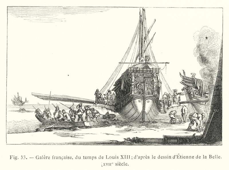 fransk kabys, fra Ludvig XIII