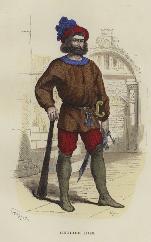 Gaoler, 1490 af French School
