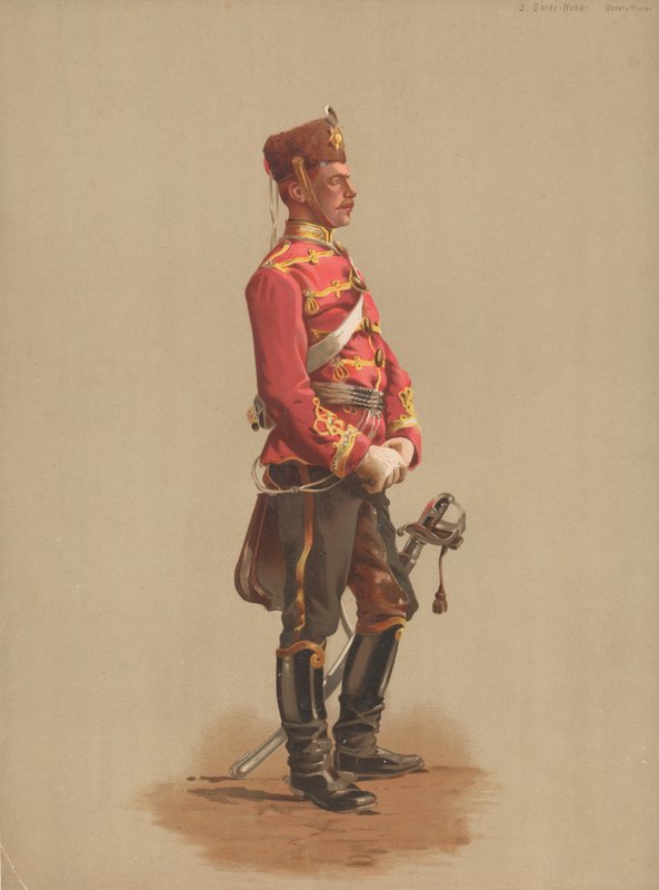 Vagthusar, korporal af French School