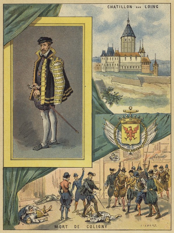 Gaspard De Coligny af French School