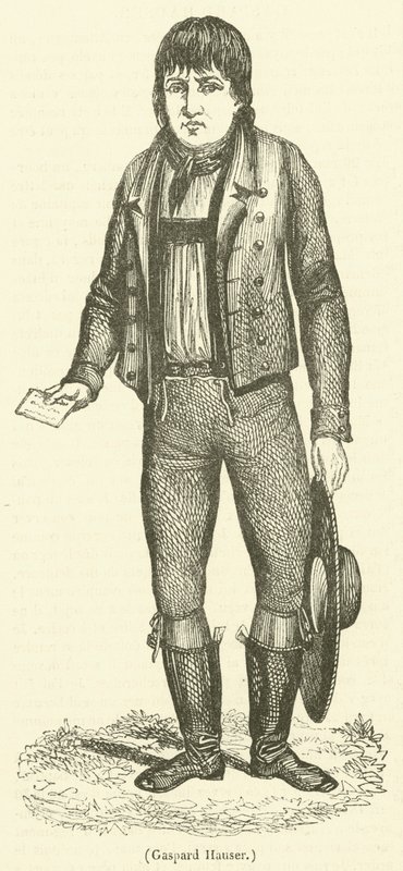 Gaspard Hauser (kobberstik) af French School