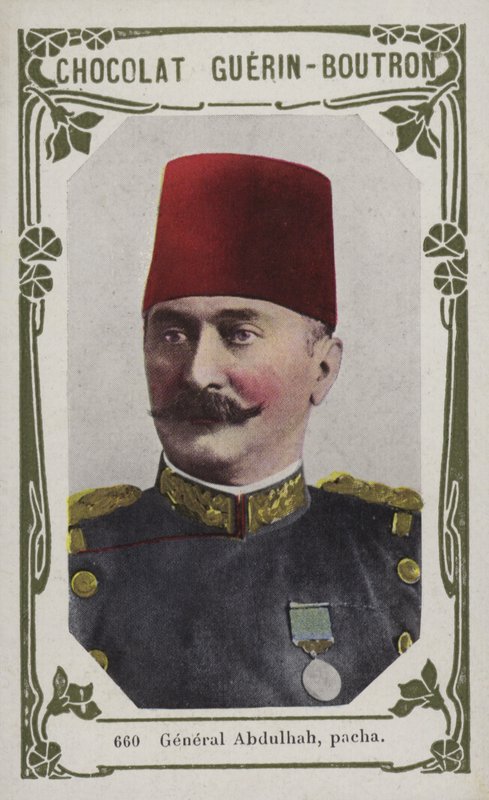 General Abdulhah, pacha (farvet foto) af French School