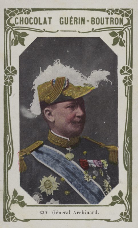 General Archinard (farvet foto) af French School