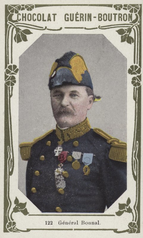 General Bonnal (farvet foto) af French School