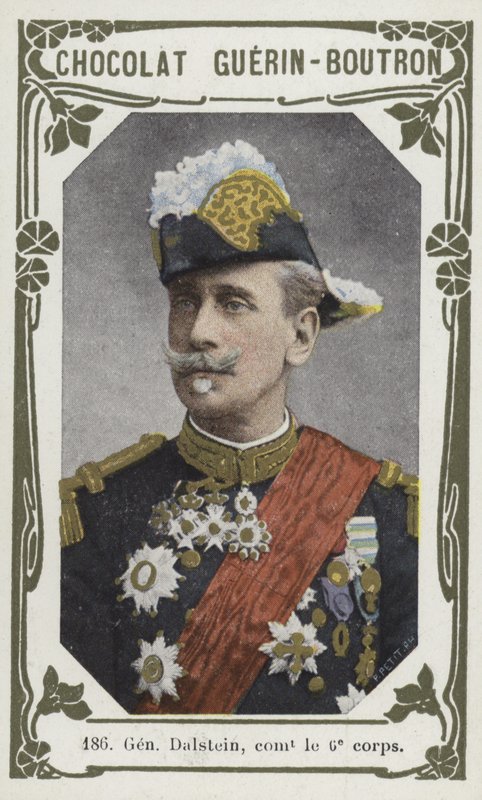 General Dalstein, kommandant le 6e korps (farvet foto) af French School