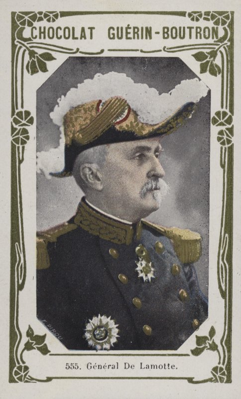 General De Lamotte (farvet foto) af French School