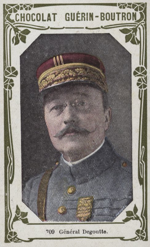 General Degoutte (farvet foto) af French School