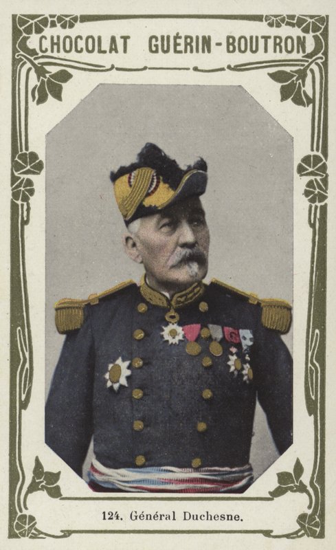 General Duchesne (farvet foto) af French School