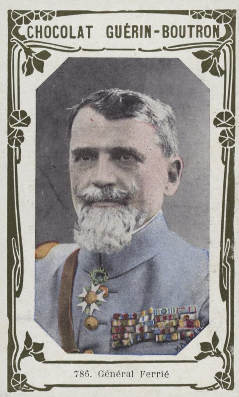 General Ferrie (farvet foto) af French School