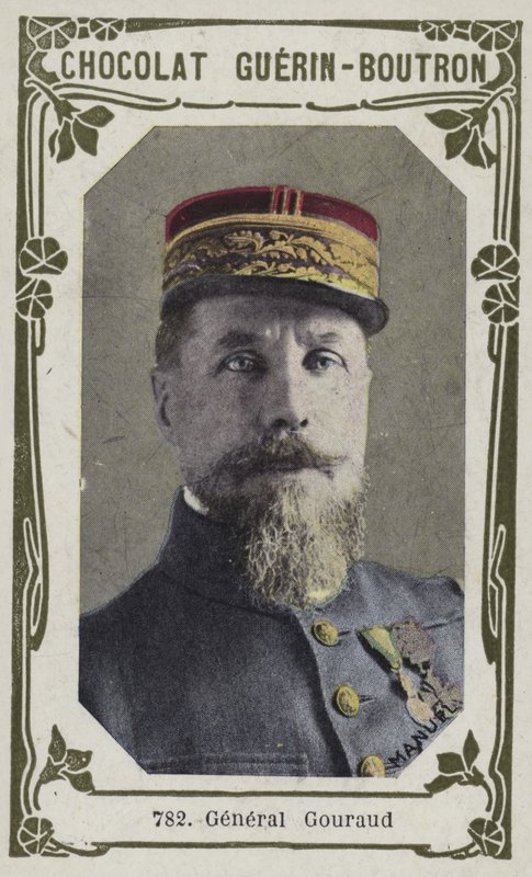 General Gouraud (farvet foto) af French School