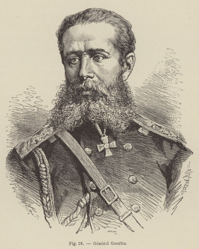 General Gourko (gravering) af French School