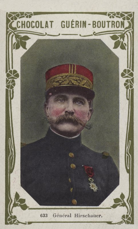 General Hirschauer (farvet foto) af French School