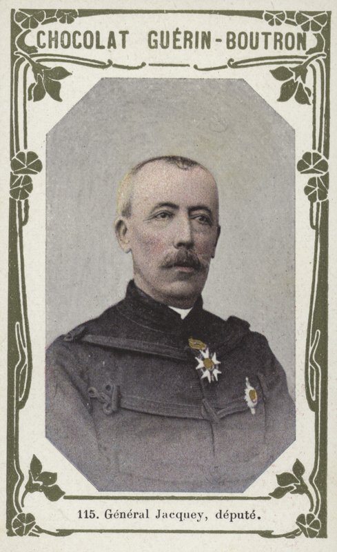 General Jacquey, stedfortræder (farvet foto) af French School