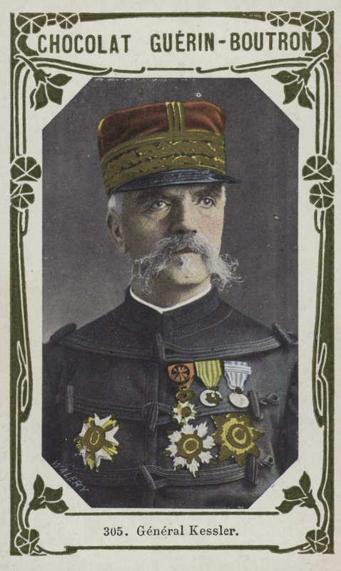 General Kessler (farvet foto) af French School