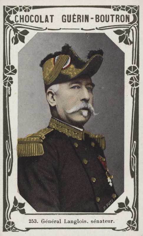 General Langlois, senator (farvet foto) af French School