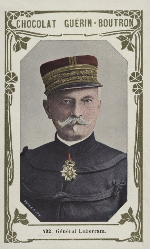 General Leberram (farvet foto) af French School
