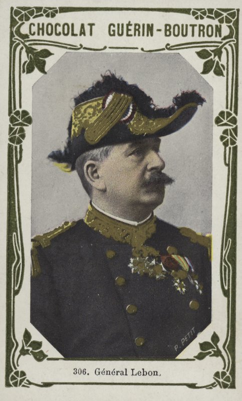 General Lebon (farvet foto) af French School