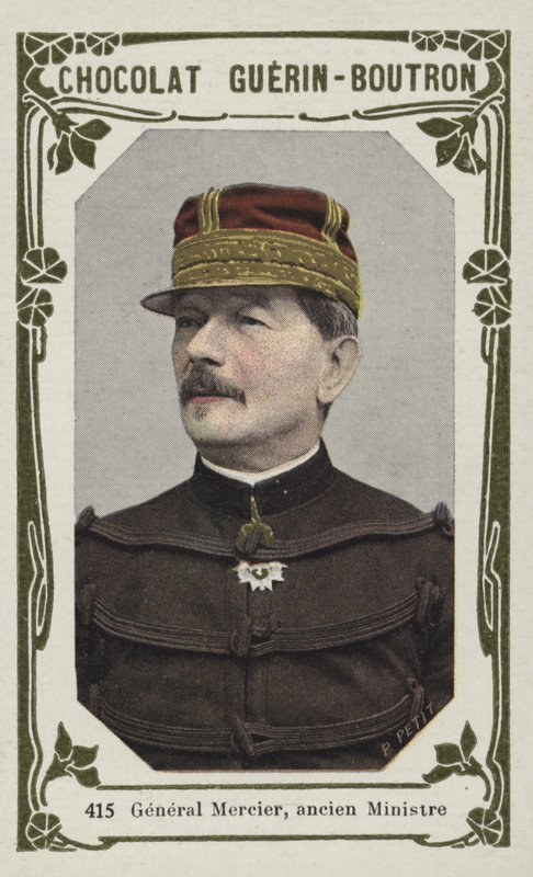 General Mercier, tidligere minister (farvet foto) af French School