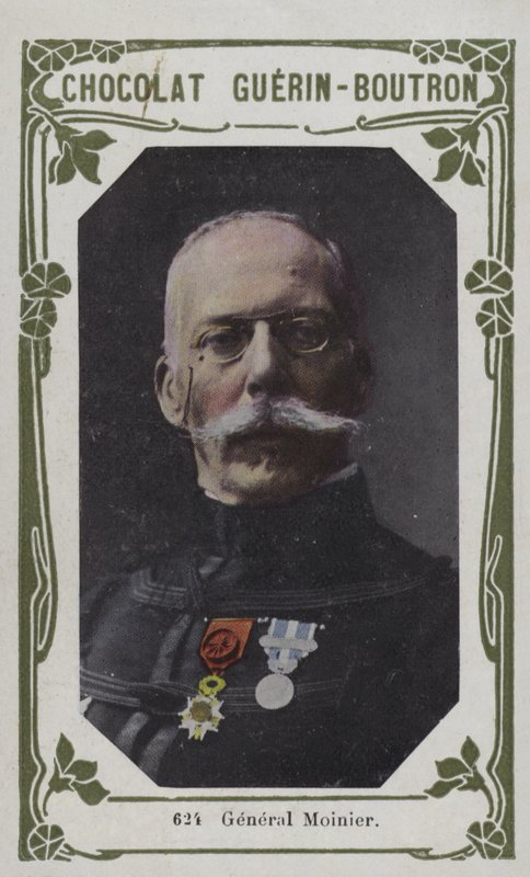 General Moinier (farvet foto) af French School