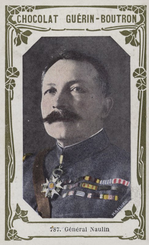 General Naulin (farvet foto) af French School