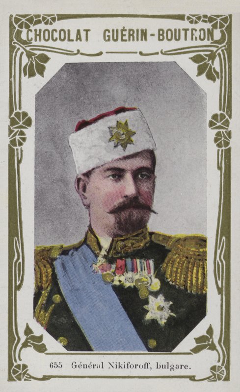 General Nikiforoff, bulgare (farvet foto) af French School