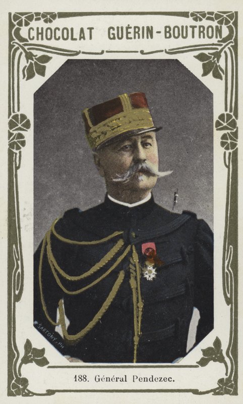 General Pendezec (farvet foto) af French School