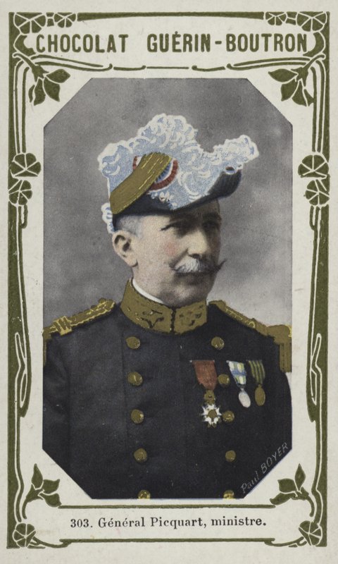 General Picquart, minister (farvet foto) af French School