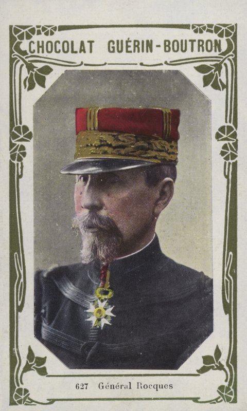 General Rocques (farvet foto) af French School