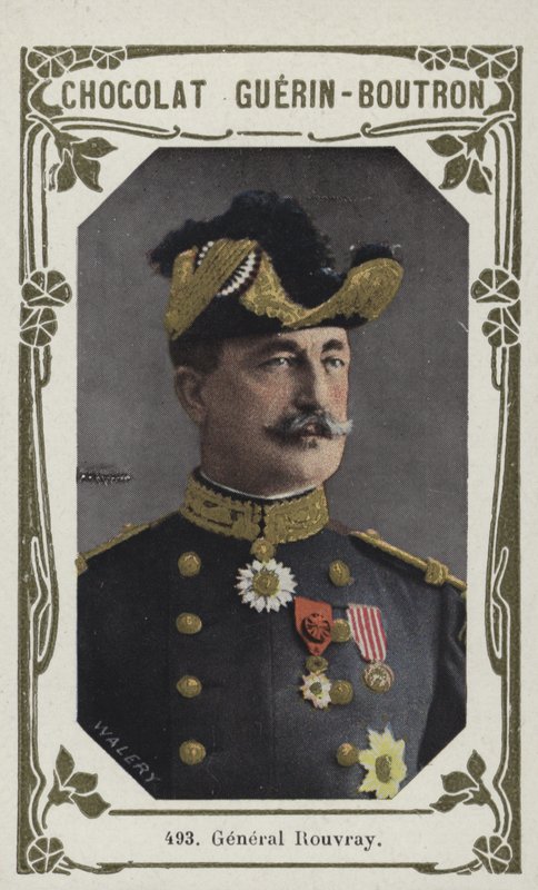 General Rouvray (farvet foto) af French School